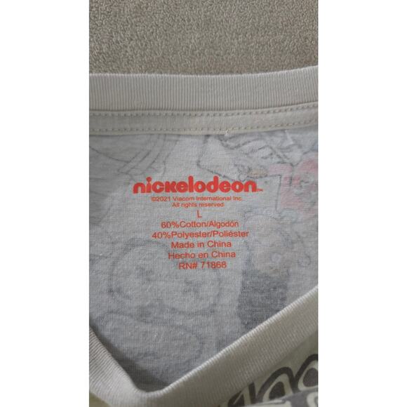 Hey Arnold! All-Over Print T-Shirt – Nickelodeon Graphic Tee – Men’s Size Large - Picture 2 of 4